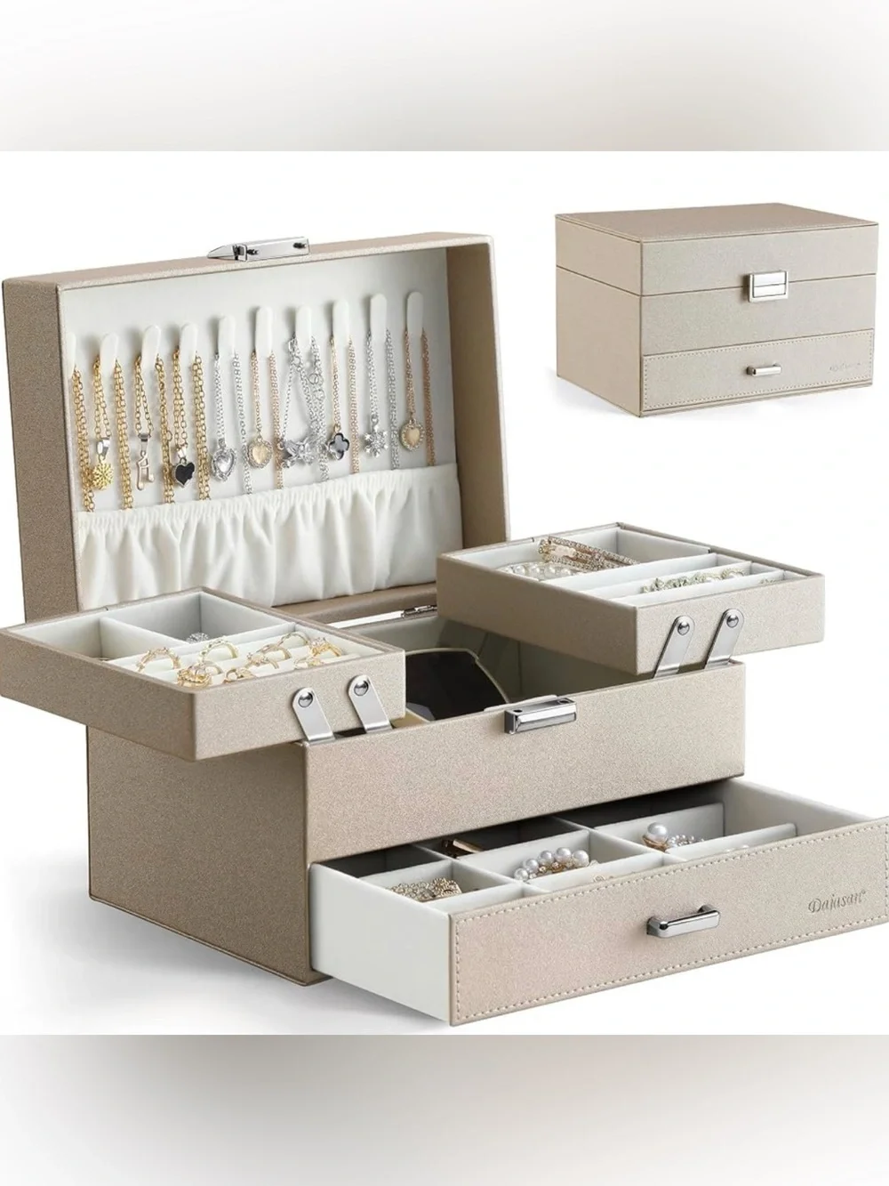 Dajasan Jewelry Organizer Box